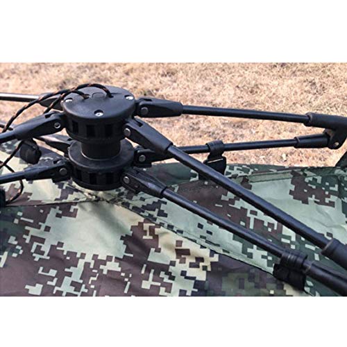 WH-IOE Leichtes Camping-Zelt Camouflage Folding Einzelzelt Doppel Zelt im Freien Automatische Schnellöffnung Doppelboden… – Bild 5