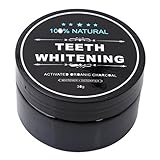 Meolin Tooth Whitening Activated Charcoal Powder Organic Tooth Whitener for Stronger Healthy Whiting Teeth Natural Teeth Whitening Powder
