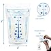 60 Breast Milk Storage Bags - Self Standing, Freezer Safe, Leak Proof Zip Top Closure, Pre Sterilized, BPA Free, Marked Measurements – 7oz – by Unimom