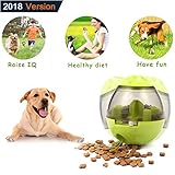 Pet Food Ball,Fihome Funny Tumbler IQ Treat Toys Ball Interactive Dispensing Chew Ball to Bowl Feeding for Dogs Cats - Easy to Clean
