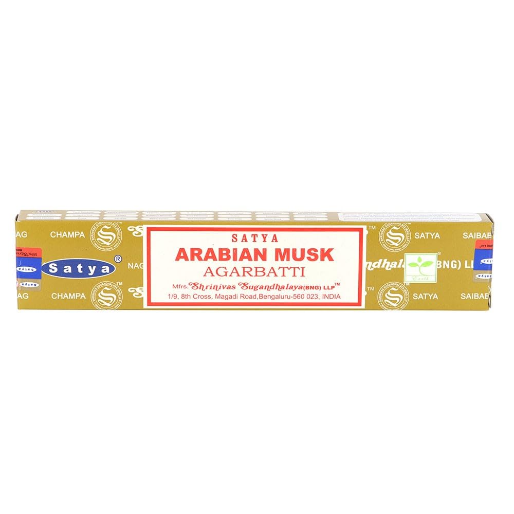 Puckator Satya Nag Champa Räucherstäbchen - Arabischer Moschus