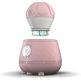 TAO Clean Ona Diamond Orbital Facial Brush and Cleansing Station – Suave Mauve – Electric Face Cleansing Brush with Ergonomic Handle, Dual Speed Settings