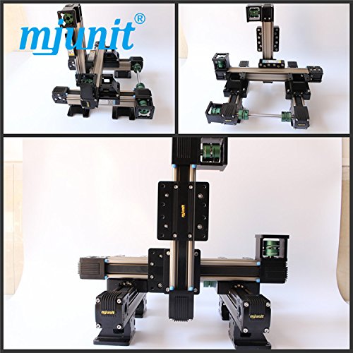 mjunit X Y Z Linear Rail Guide Linear Motion Rail Way Slide with 300x500x150mm stroke