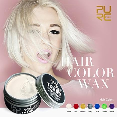 Buy Temporary Hair Color Wax Silver Ash Hair Color Wax Instant