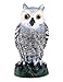 Ohuhu Scarecrow Fake Horned Owl Decoy, Natural Enemy Pest Deterrent Scarecrow, Pest Control Repellents Garden Protector, Small Size