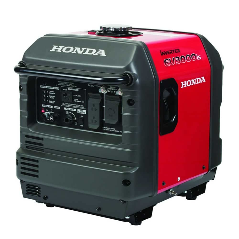 Honda EU3000iS 3,000 Watt Portable Gas Powered Inverter Generator w/CO-Minder