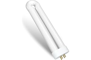 Bug Zapper Bulb Replacement 15 Watt, 4-Pin Base U-Shaped Twin Tube Bulb-UV Lamp Tube - Insect Attracting Replaceable Lamp