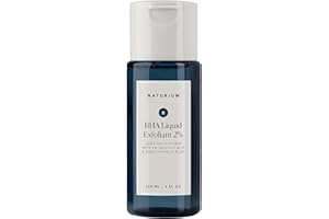 Naturium BHA Liquid Exfoliant 2%, Leave-on Face & Skin Care Exfoliating Pore Treatment, with Salicylic Acid & Bioactive Fruit Acids, Packaging May Vary, 4 oz