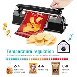 METRONIC Impulse Sealer, Heat Sealer Machine with
