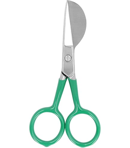 thumbnail interactive-video image 1 of Duckbill Applique Scissors - 4.7 Inch Stainless Steel Craft Scissors For Fabric & Embroidery 1 of 11