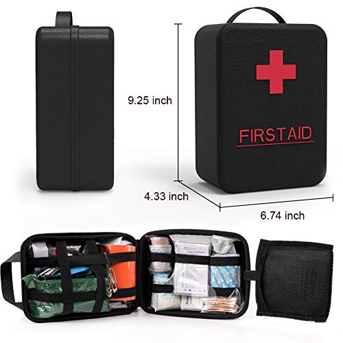 SHBC Emergency Survival Trauma Kit with Tourniquet 36 Inch Splint, CAT tourniquet, Israeli Bandage for First Aid Response, Gun Shots, Blow Out, Severe Bleeding Control and More Emergency Medical Suppl
