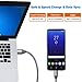 USB C Cable 10FT 2 Pack USB A 2.0 to Type C Charger Cord Nylon Braided USB-C Charging Cables Fit Samsung Galaxy S10 S9 S8 Plus S9+ S8+ S10e Note 10+ 10 9 8 LG V30 V20 G6 G5 Pixel 2 XL Moto Z2 Nintendo
