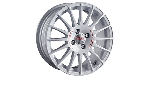 OZ Superturismo Wrc White Red Lettering 6.5x15 ET37 4x100 ...