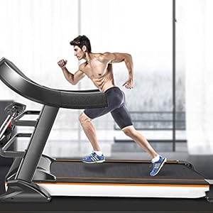 JHSHENGSHI Treadmill Electric Folding Treadmills for Home with Incline Portable Motorized Running Machine Heavy Duty Exercise Machine Walking Machine for Home Use Fitness Training Set