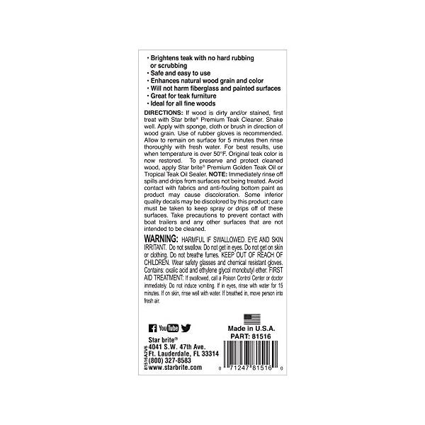 Star-Brite-81516-16OZ-Teak-Brightener