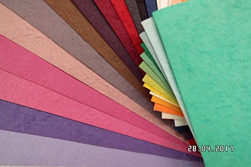 20 Hand Paper Made Sheet 8.5 x 11 inch Thick Mulberry Paper Craft Scrapbook Wedding Artificial