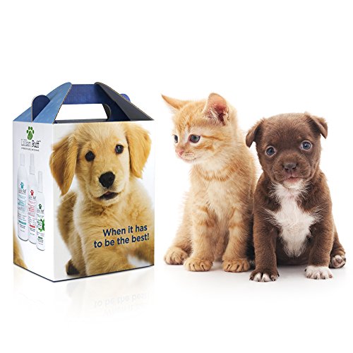 Gift Set for Pet Lovers by Lillian Ruff - Variety Pack of Shampoo, Conditioner, Detangler Spray, Breath Spray and Dog Poop Bag Dispenser - Unique Idea for Men and Women (6 Piece Set) - Thumbnail 3