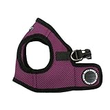 Puppia Step-In Soft Vest Dog Harness - Purple - SM (12.5