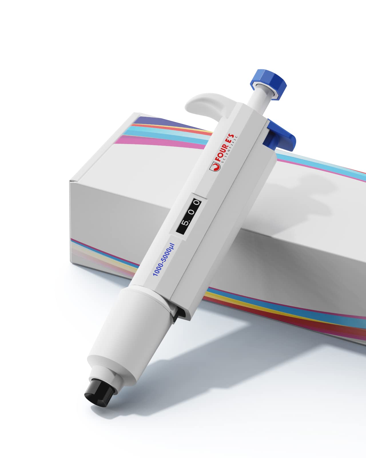 1 ml - 5 ml pipette, micropipette, laboratory, single channel, pipette, micro-litre, autoclavable, laboratory pipettes, ISO8655 1000-5000μL single channel, variable volume micropipette/pipette