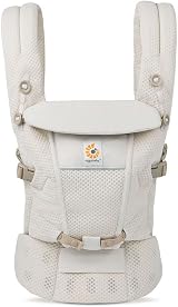Ergobaby Adapt SoftFlex Mesh Carrier Newborn to Toddler Natural Beige