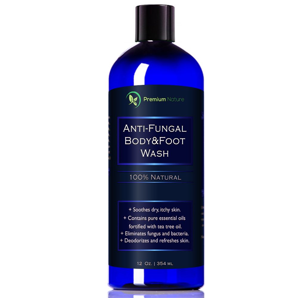 Tea Tree Oil Body Foot Wash 12 oz Antifungal Soap 100 Natural Fungal