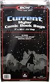 BCW Supplies 2 Mil Current Comic Mylar (50 Count Pack)