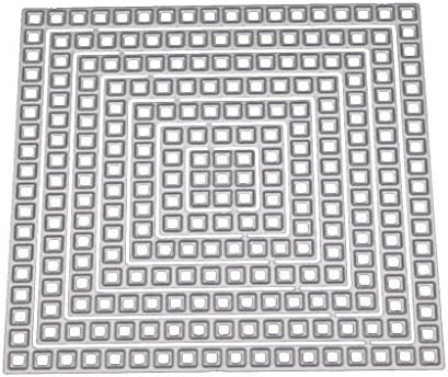 ShapeW Lattice Cutting Dies Stencil DIY Scrapbooking Embossing Album Paper Card Craft