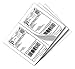 Propackagingsupply Half Sheet Laser/Ink Jet Shipping Labels, 1000 Pack of 500 Sheets