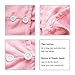 SOFTOWN Microfiber Hair Drying Towel Super Absorbent head hat for Women with Long Hair, Pink, 1 Pack, 11 x 28 inch