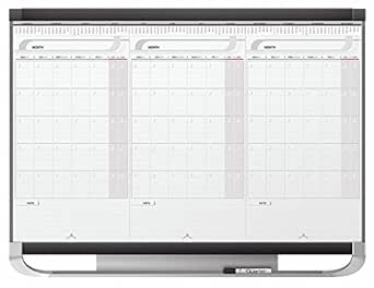 Quartet - Tabla de planificación con calendario de melamina con acabado