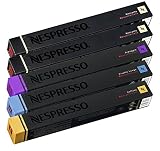 50 Nespresso OriginalLine Capsules: Decaffeinated Mixed Variety, 50 Count - ''NOT compatible with Vertuoline''