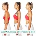 Netynovis Posture Corrector For Women And Men - Upper Back Brace For Pain Relief From Neck, Back and Shoulder - Adjustable Clavicle Brace