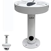 6 inches Dome Camera Mount Ceiling Mount Bracket,Indoor Outdoor Security Camera Wall Mount, Metal Bracket, Junction Box Cable Management,Junction Box Pole Mounts