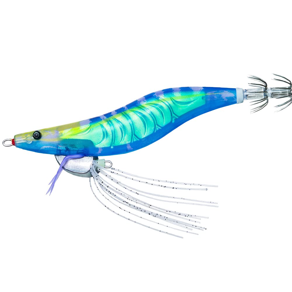 YO-ZURI エギ エビQ 3.0号 12:すみ潮ブルーの商品画像