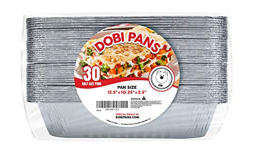 1 DOBI+Aluminum+Pans+30+Pack+Disposable