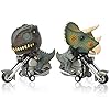 YKIO-Dinosaur-Toy-Cars-2-Pack-Friction-Powered-Motorcycle-Game-T-Rex-and-Triceratops-Monster-Dino-Toys-for-Boys-Age-34567 YKIO Dinosaur Toy Cars 2 Pack Friction Powered Motorcycle Game T-Rex and Triceratops Monster Dino Toys for Boys Age 3,4…