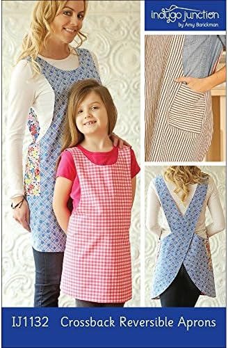 INDYGO JUNCTION "CROSSBACK REVERSIBLE APRON