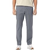 PENRTAIR Men's Casual Pants Classic Fit Drawstring Elastic Waist Lightweight Khaki Pants Chino Dress Pants with Pockets