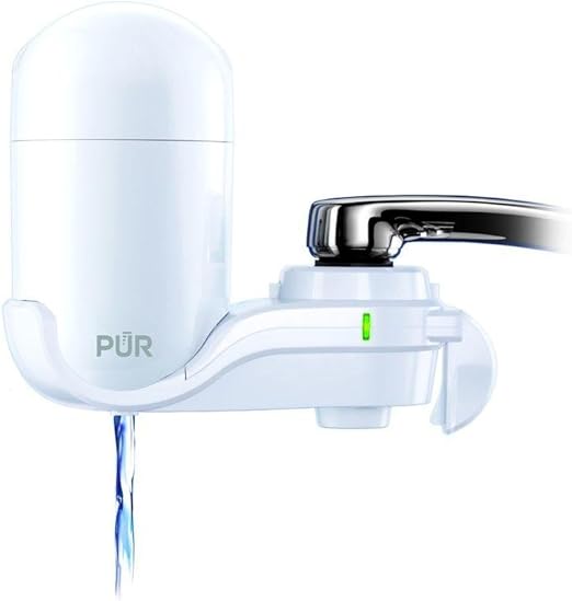 Amazon Com Pur New Basic Faucet Water Filter In White Fm 3333b