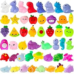 MGparty 48 PCS Squishies Toys Bulk Mochi Squishy