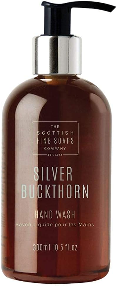 Scottish Fine Soaps Silver Buckthorn Hand Soap 300ml - Hydrating, Vegan