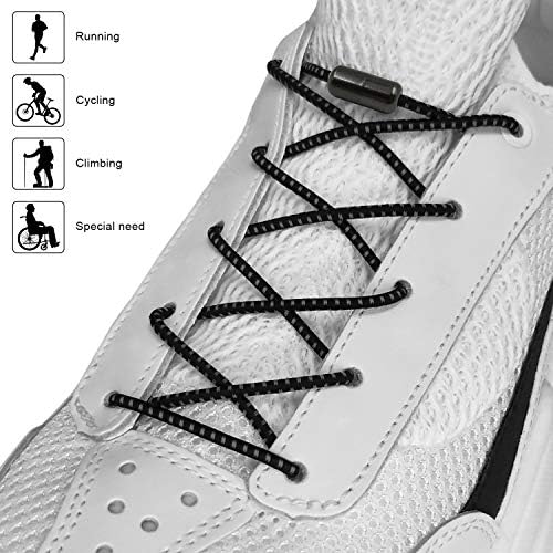 elastic shoe laces white