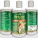 Concentrated Liquid Glucosamine for Dogs - Advanced Hip and Joint Supplement w/Chondroitin, MSM, Hyaluronic Acid - Safe Natural Arthritis Pain Relief for Dogs - Made in USA - 32oz