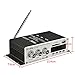 Car Amplifier, ELEGIANT Mini Hi-Fi Stereo Super Bass Audio Audio Power Amplifier with Remote Control,Support FM/MP3/TF/USB/DVD for Car Motorcycle Home