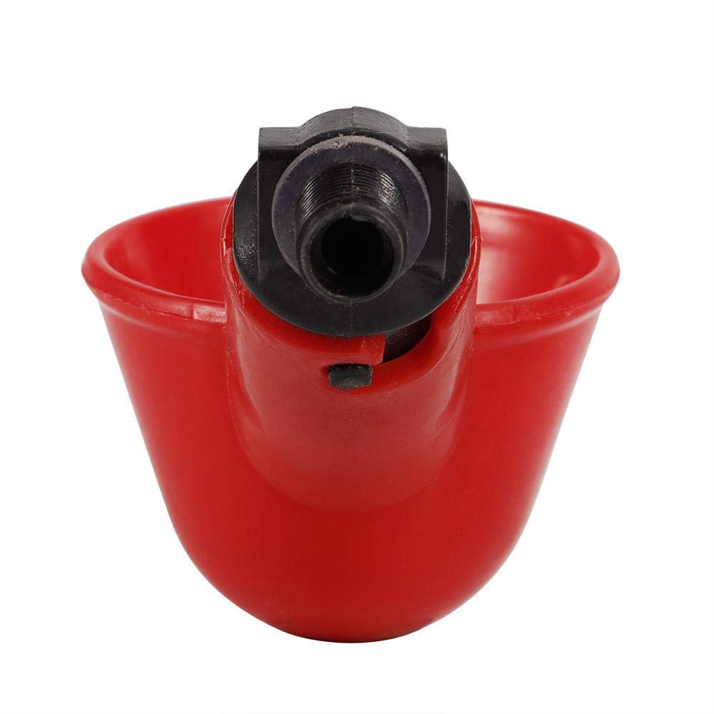 Fdit1 5pcs Plastic Chicken Drinking Glasses Bird for Watering Water Glasses for Pigeon Hens 3#