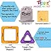Tomons Magnetic Building Blocks Set, Magnetic Tiles Educational Construction Building Toys for Boys and Girls - 64 pcs