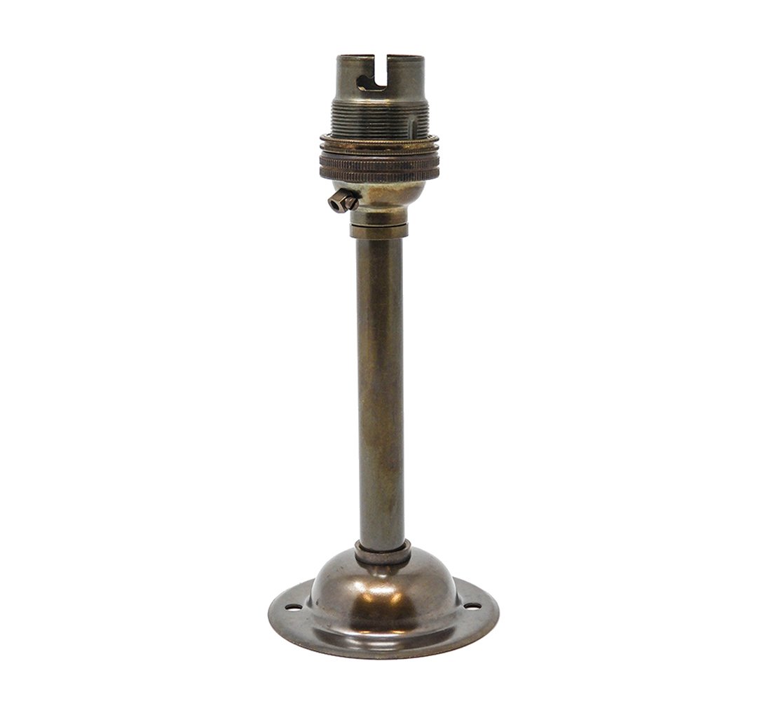 Lampholders Bayonet Cap with Riser and Base (Antique)