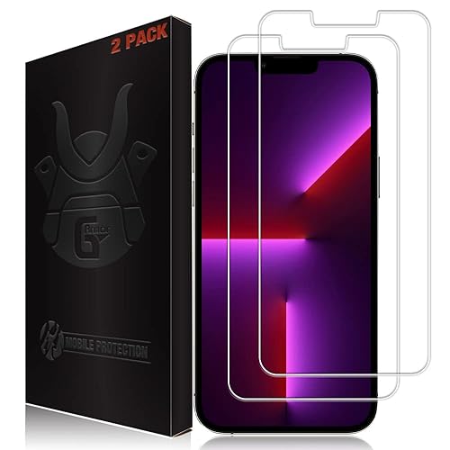 G-Armor Pack Ultra Clear Glass Screen Protector for iPhone 13