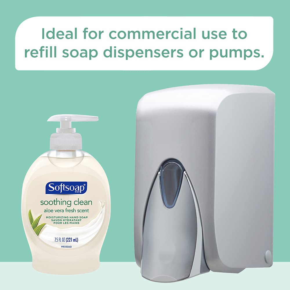 Softsoap - 201900 SOFTSOAP Liquid Hand Soap Refill, Soothing Aloe Vera, 1 Gallon (case of 4): Industrial & Scientific
