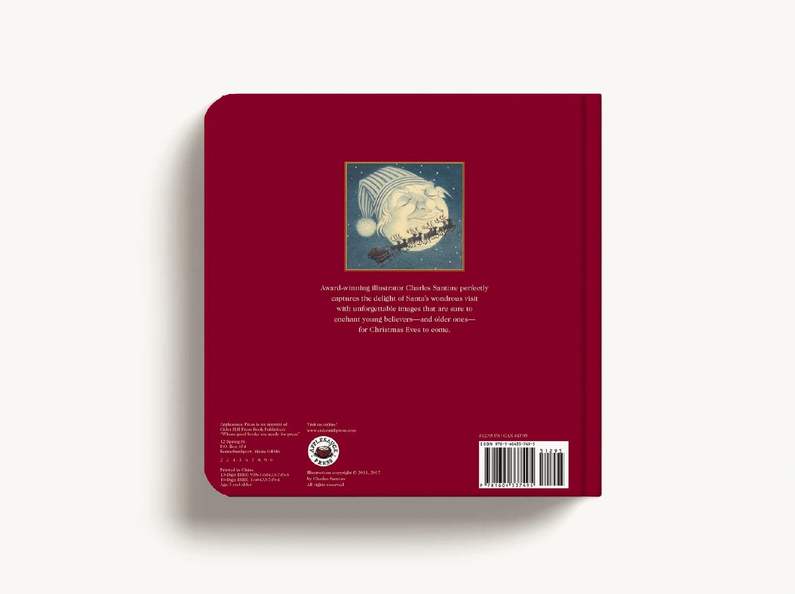 The Night Before Christmas Oversized Padded Board Book: The Classic Edition (Oversized Padded Board Books)